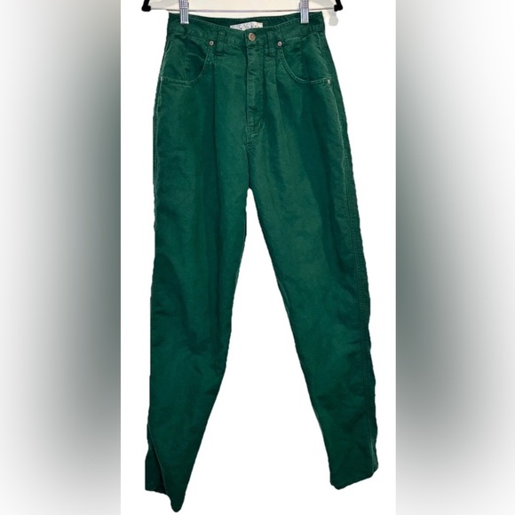 Vintage Style New York Green Pants Size 8 - Picture 1 of 3